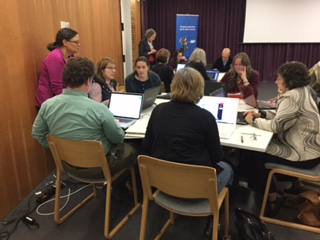 Photograph taken by Judy Kuhagen at the first RLS-athon